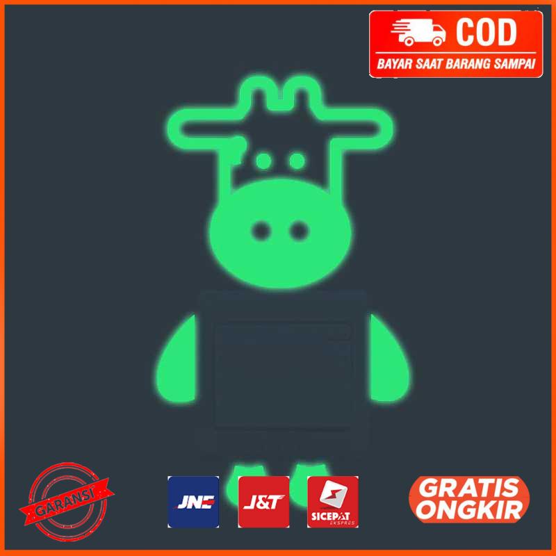 Stiker Saklar Dinding Dekorasi Glow in The Dark - OY320