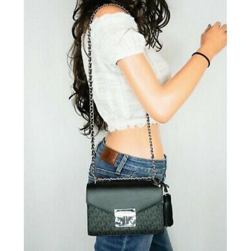 MK ROSE SMALL XBODY BLACK