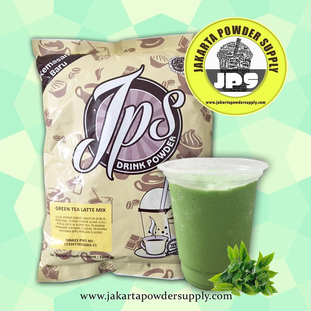 

Bubuk Minuman/ Powder Drink/ Bubble Drink Rasa Green Tea Latte Mix 1 Kg