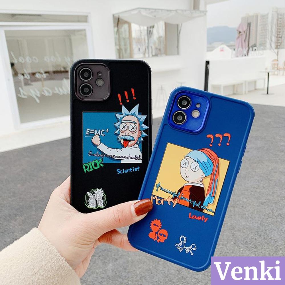 Venki - Soft Case Hp Tahan Goncangan Untuk Iphone 12pro / Max / Se 2020 / 7plus / 8 / Max / Xr / 12pro / Xs / 11 / 8plus