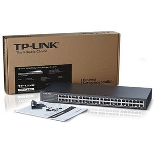 TPLINK TL-SF1048 Switch 48 Port 10/100Mbps TP-LINK TL-SF1048: 48-Port 10/100Mbps Rackmount Switch SF 1048 SF1048