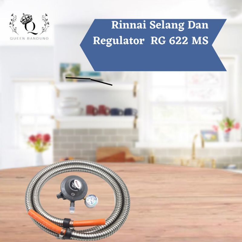 Rinnai Selang Dan Regulator RG 622 MS