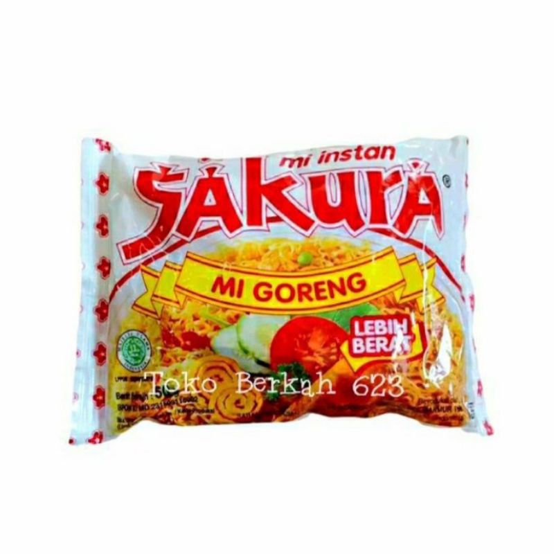 MI SAKURA GORENG Netto 60gr - Mie Instan