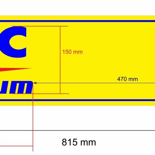

Papan nama ABC lithium custom