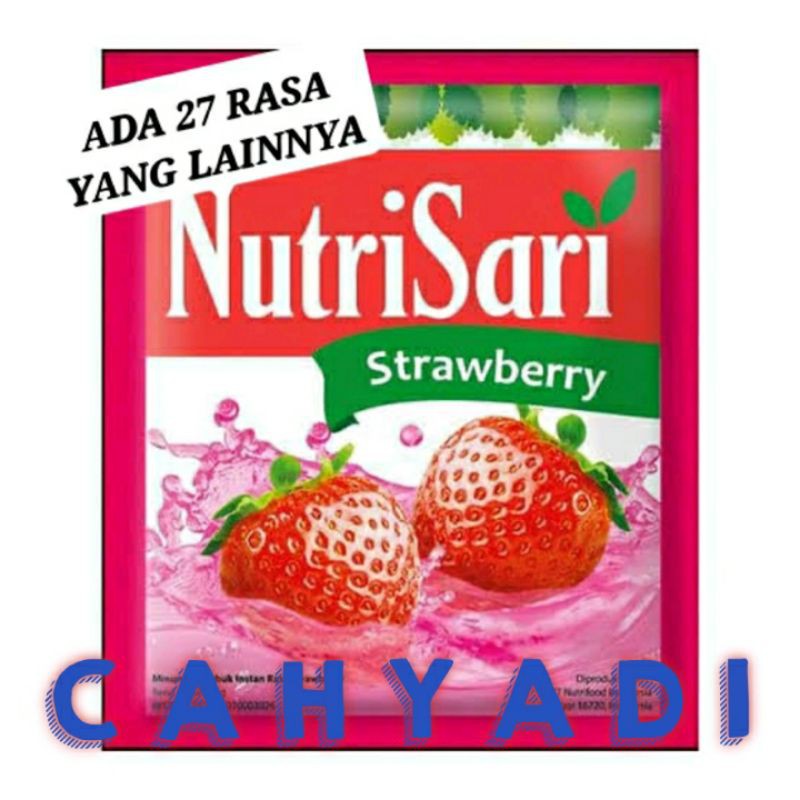 

Nutrisari Strawberry per renceng