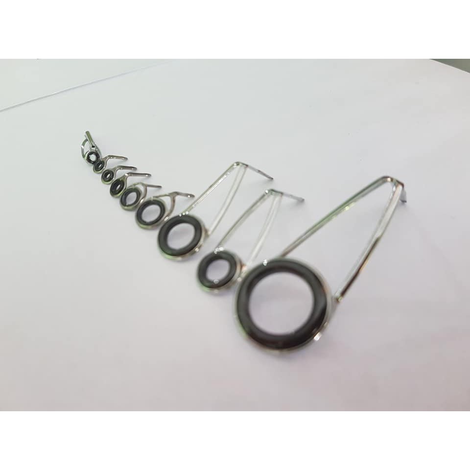 Guide Set UL 1 kaki isi 9 pcs / Ring Buat Custom Joran Spinning