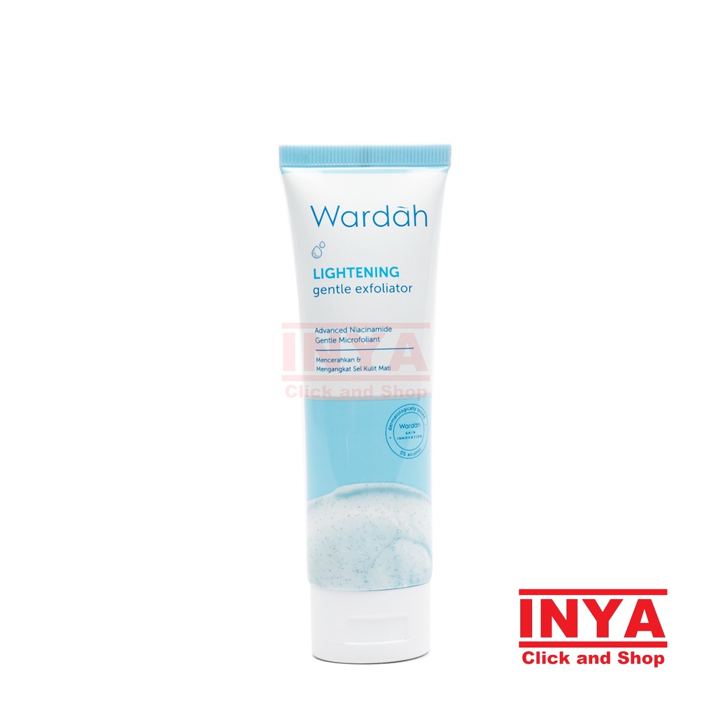 WARDAH LIGHTENING GENTLE EXFOLIATOR 50ml - Sabun Wajah Scrub