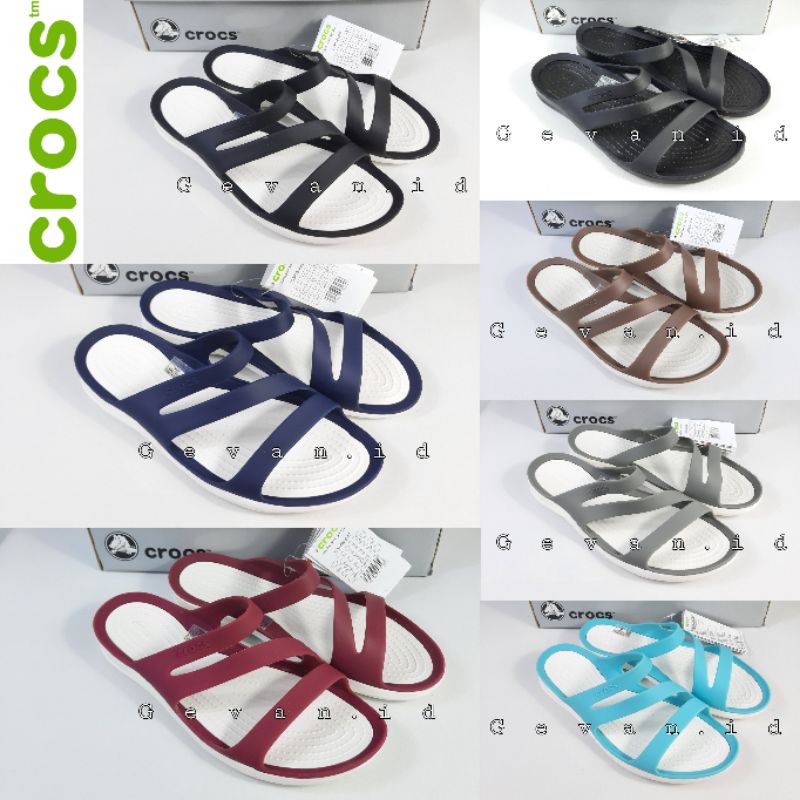 SANDAL CROCS SWIFT WATER / CROCS WANITA / CROCS ORIGINAL