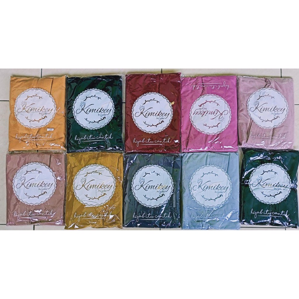 Jilbab Instan Jumbo Shaza By Kimikey-RANDOM 5-10 PCS