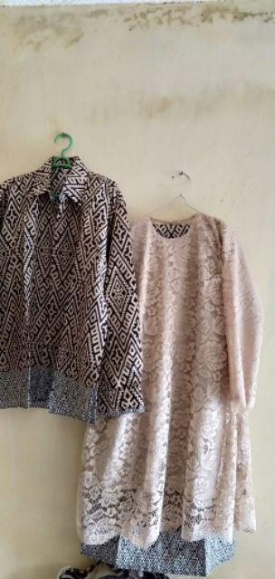 Maura Couple - Sania Ruffle Batik Couple Ori Ndoro Jowi Dnt Garansi Termurah Shopee - Couple Set 01