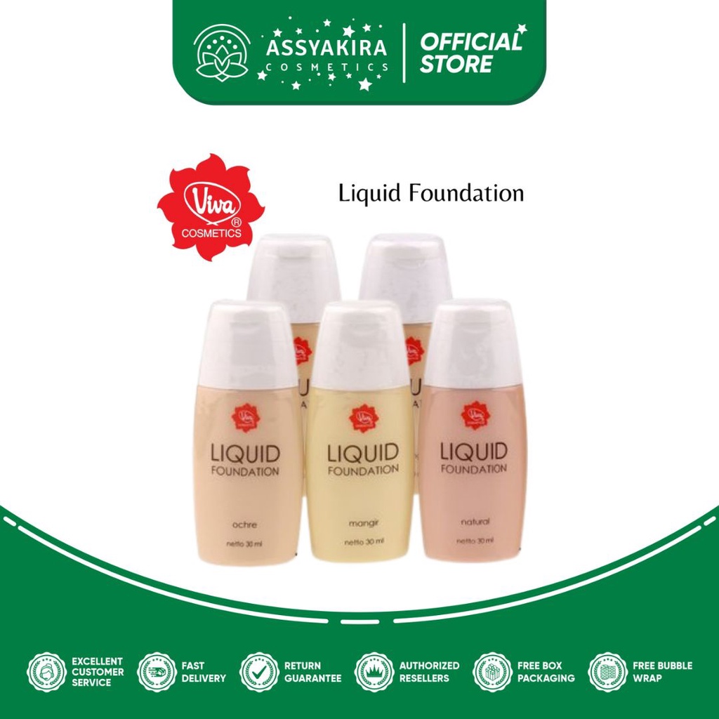 Viva Liquid Foundation (Semua Warna)