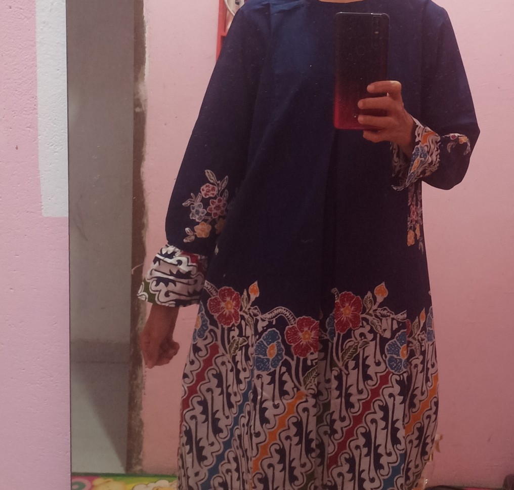 Tunik Candra Dewi Size S M L Xl Xxl | Dress Batik Asli Solo