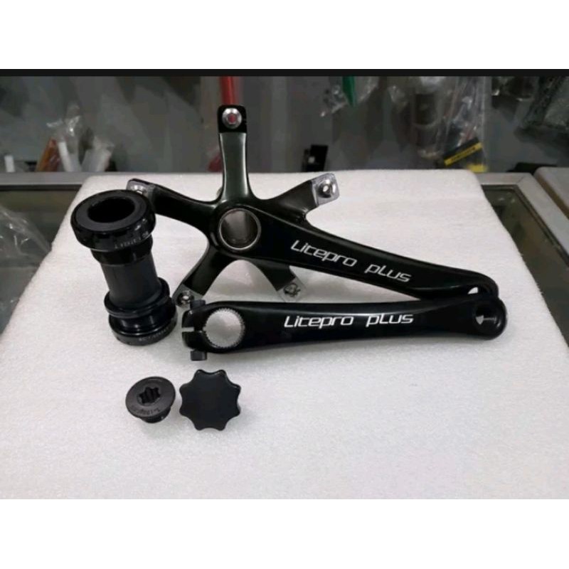 CRANK ARM LITEPRO PLUS HITAM HT2