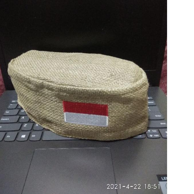 Grosiran Murah peci karung goni/peci goni/peci goni NU/peci goni coklat/peci goni coklat matang |Bor