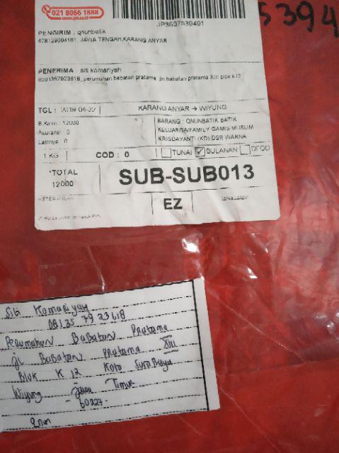 Qnunbatik Batik Keluarga/family Gamis Muslim Krisdayanti (kd) Dsr Warna Biru