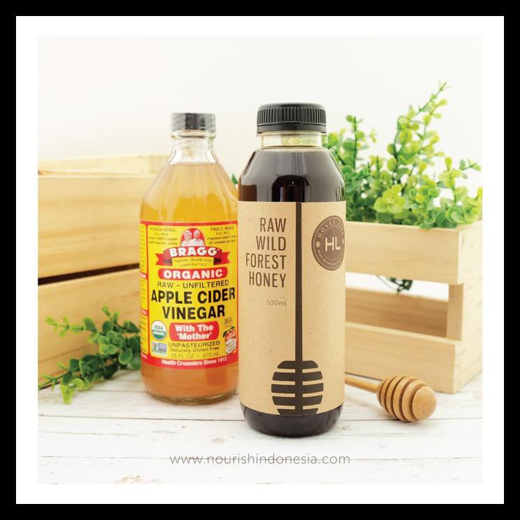 

Promo Bragg Apple Cider Vinegar 473 Ml + Honey Life Raw Wild Forest 500 Ml