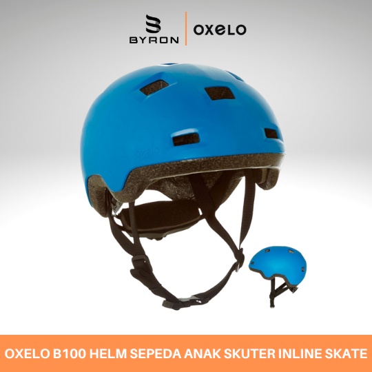 OXELO B100 Helm Sepeda Anak Skuter Inline Skate Skateboard