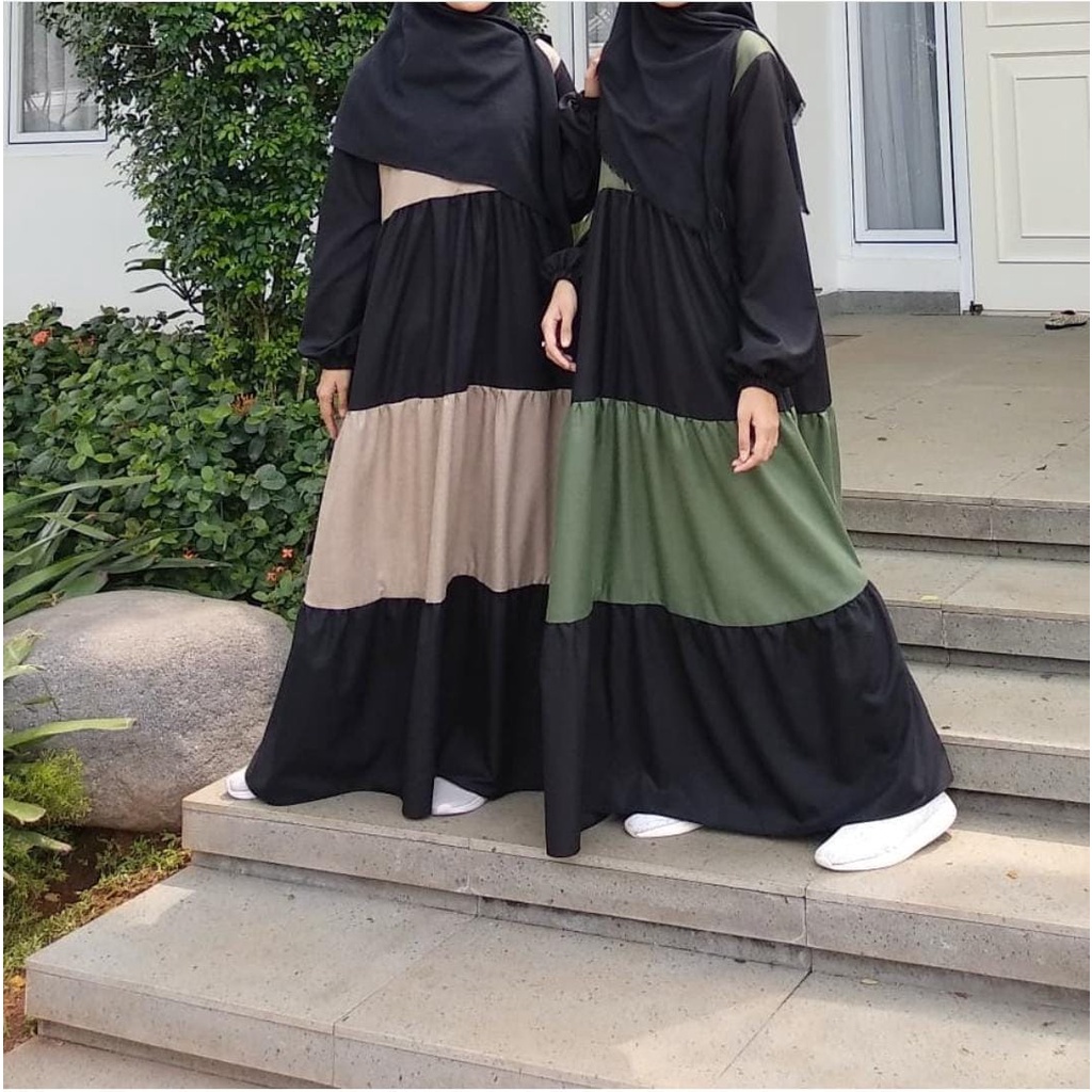 HD16:[EMILIA MAXI ][GAMIS JUMBO ]GAMIS LEBARAN 2023 TERLARIS [ELEGANT MODERN]MATT SHAKILA PREMIUM]DRESS TERBARU][ 2 WARNA ABAYA]SIZE [S M L XL]GAMIS BUSUI GAMIS KONDANGAN