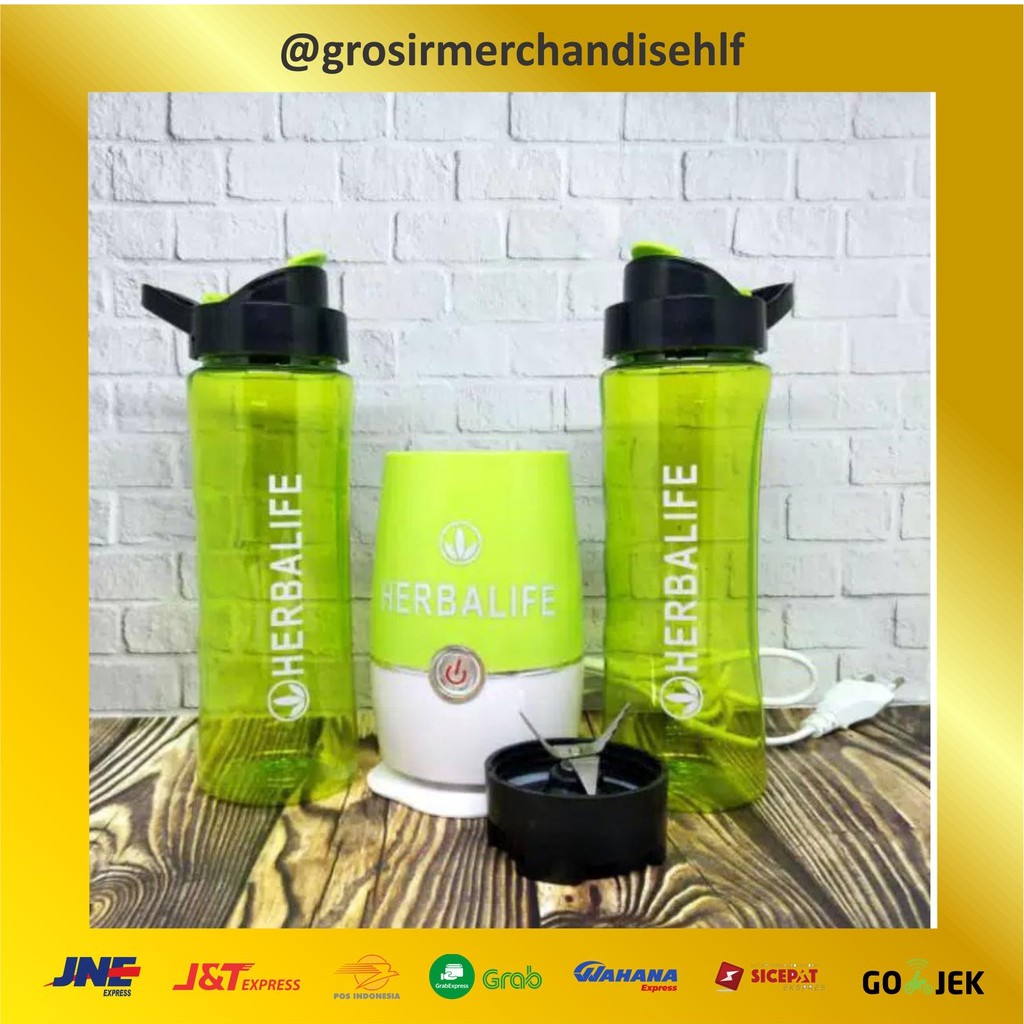 Blender Herbalife Portable Listrik Pengiriman cepat Video Test dikirim.