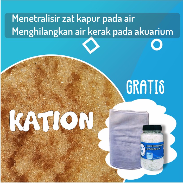 Jual Filter Kation untuk Zat Kapur Kerak pada Kolam Akuarium Aquarium