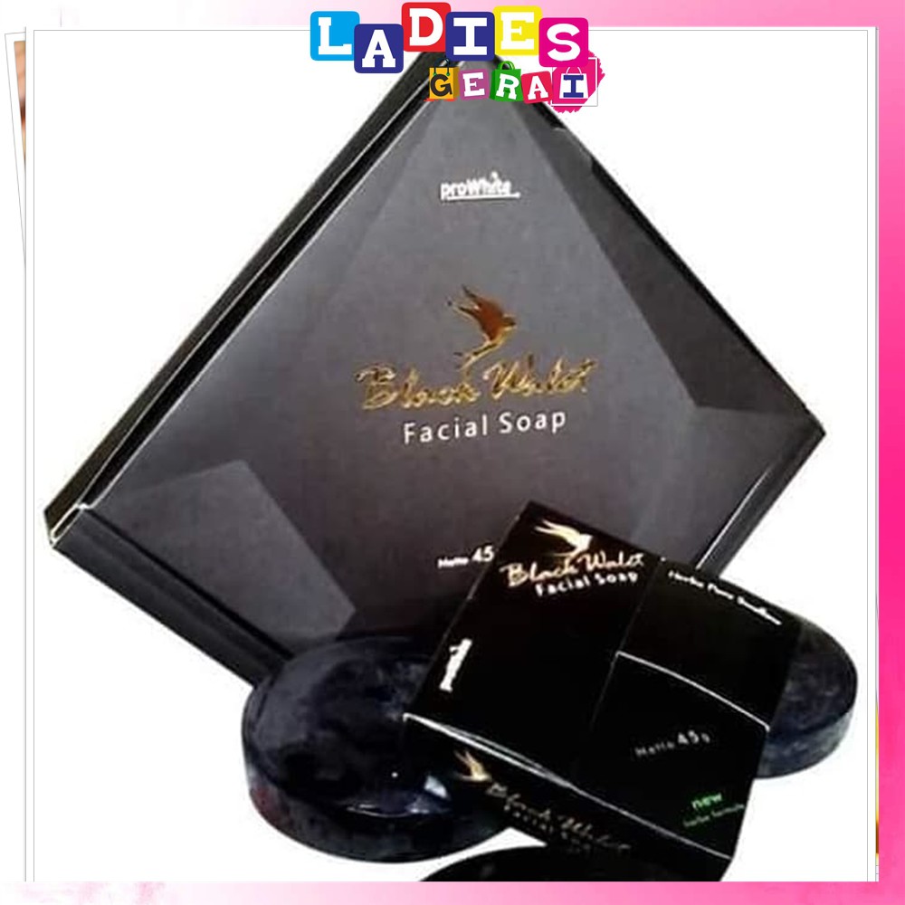 Black Walet / Blackwalet Facial Soap Bpom / Sabun Walet Hitam