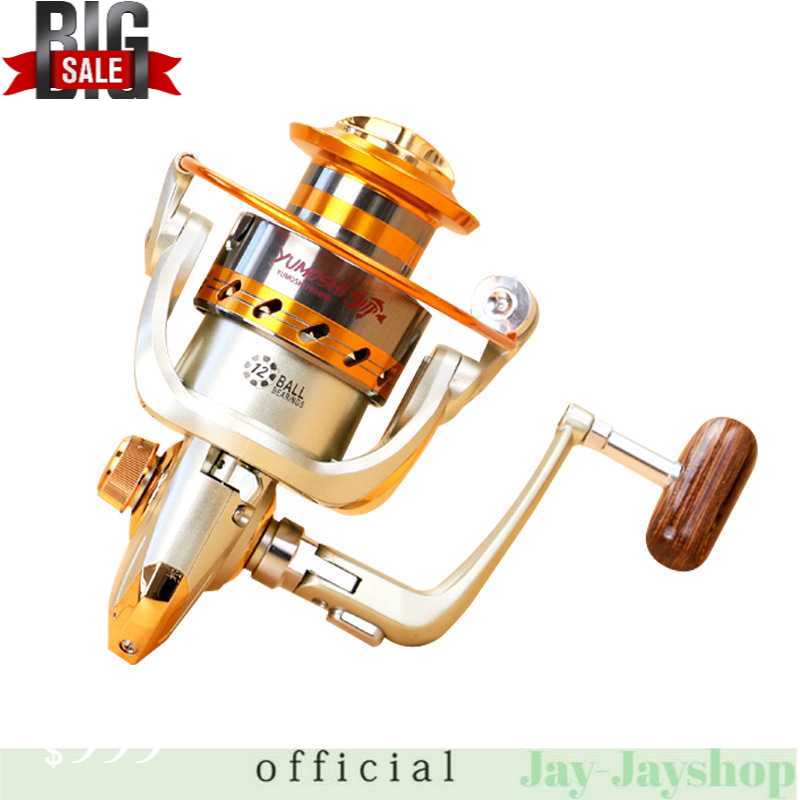 Yumoshi Gulungan Pancing EF6000 Fishing Spinning Reel 12 Ball Bearing