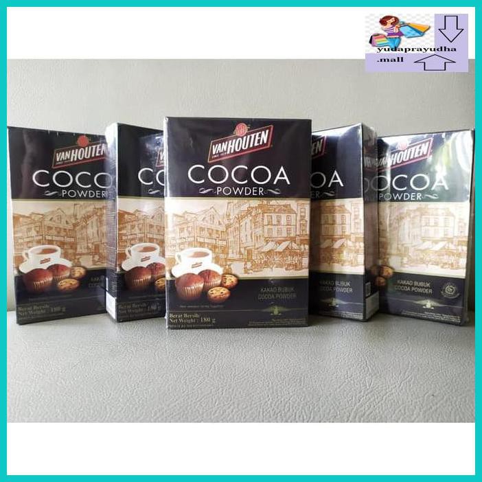 

54Etr7U- Van Houten Cokelat Bubuk 180 Gr - Cocoa Powder 9Uhhjt7-