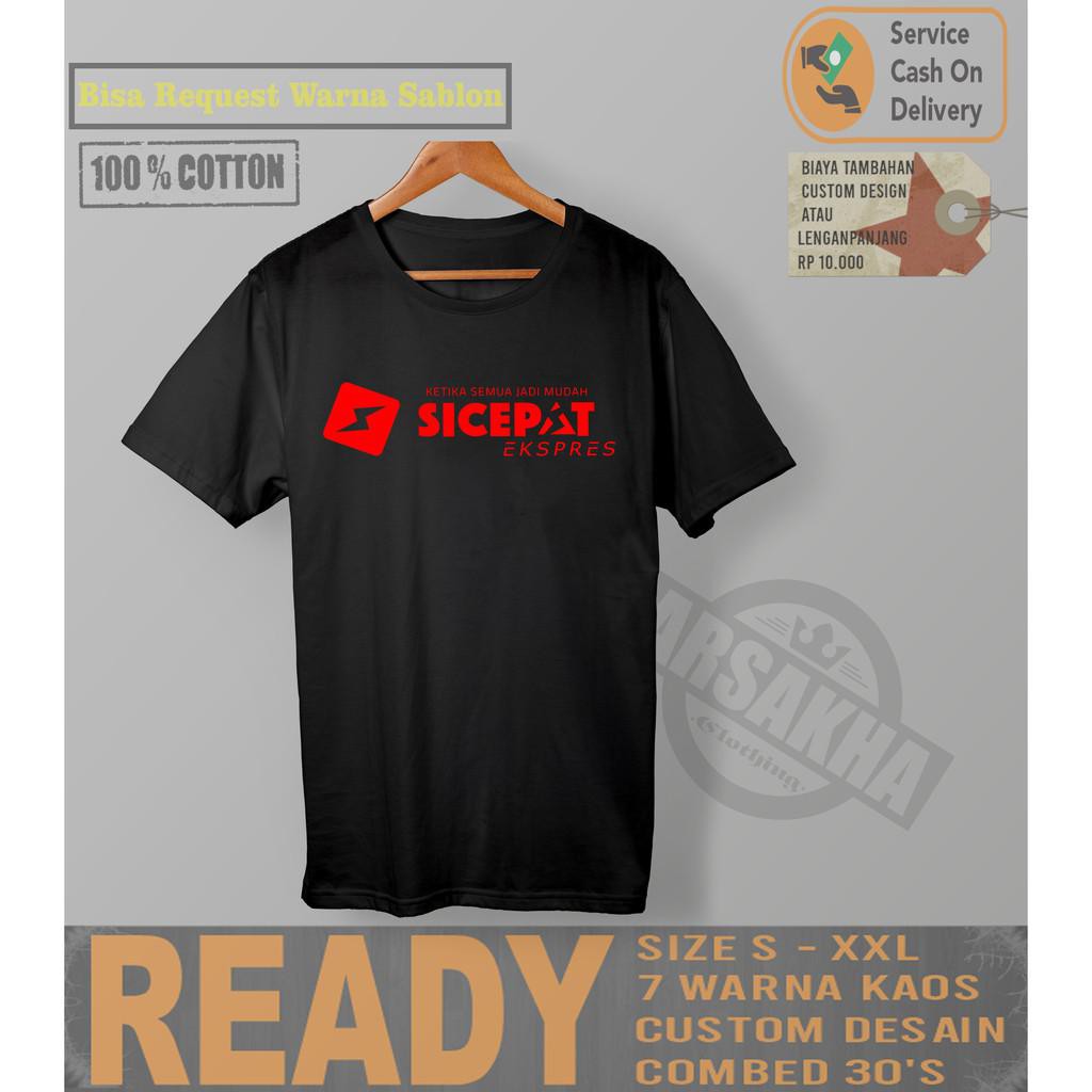 Kaos Baju Sicepat Ekspres Kaos Perusahaan