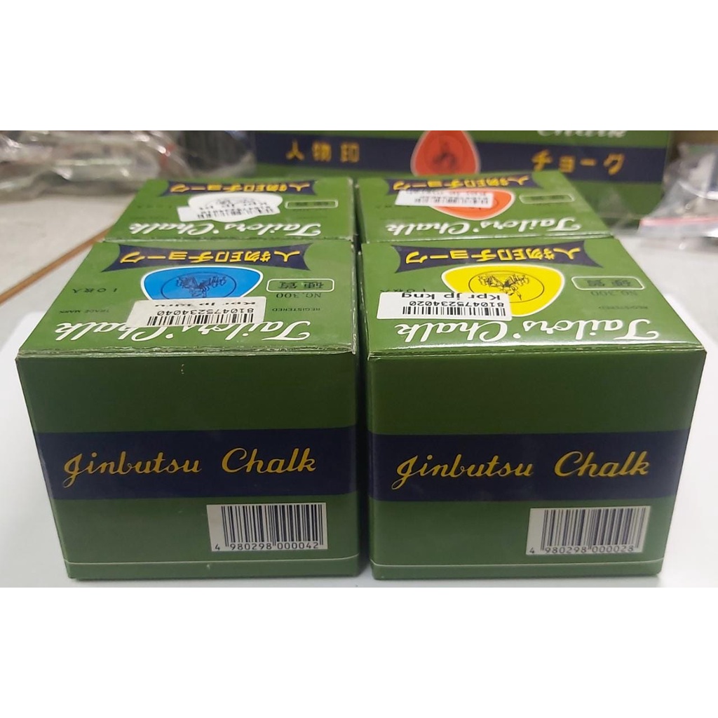 Kapur jahit Jepang Tailors Chalk Jinbutsu Chalk Tokyo Japan - model segitiga (1kotak 10pcs)