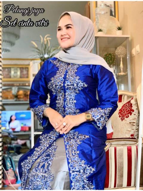 KEBAYA ORIGINAL//Setelan Rok Cinta Fitri//Kode PJ