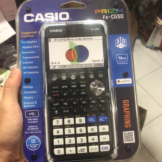 

Casio fx cg 50 original segel baru