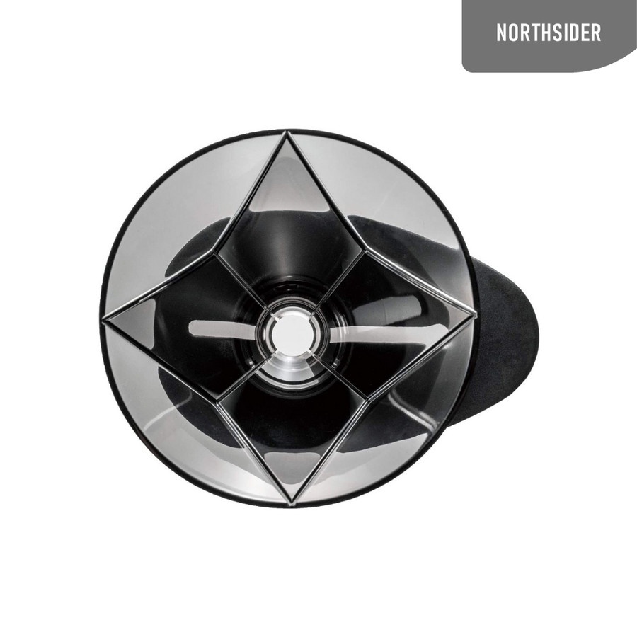 Hario V60 One Pour Plastic Dripper MUGEN VDMU-02-TB black Transparent