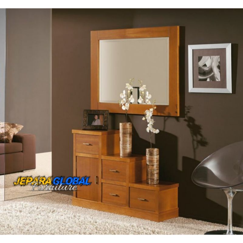 nakas jati minimalis jati tangga ( nakas ukir jati,meja tv jati,nakas jati murah,bufet jati )