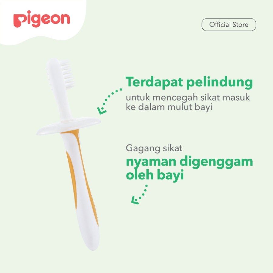 PIGEON Training Toothbrush Lesson 2 | Sikat Gigi Bayi LESSON 2