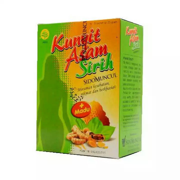 

SidoMuncul Minuman Kunyit Asam Sirih 5's