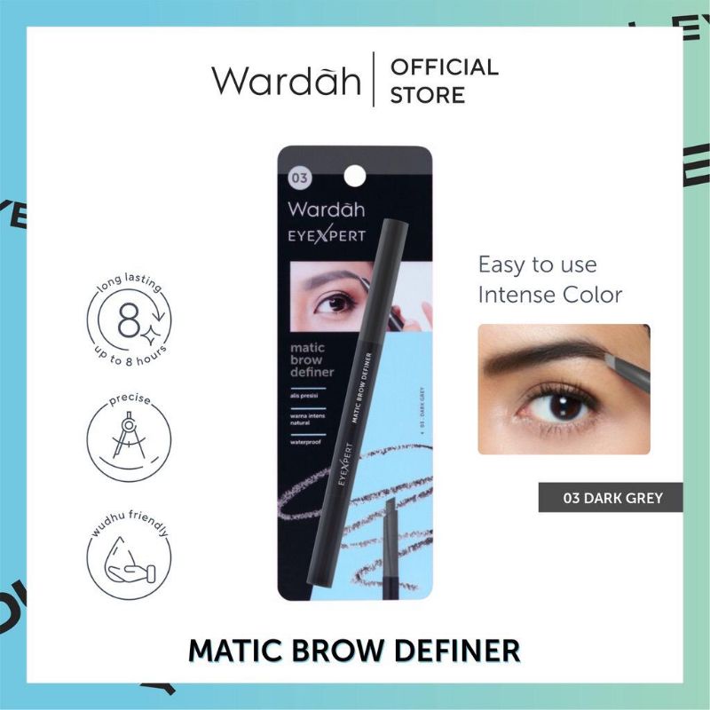 Wardah EyeXpert Matic Brow Pensil Alis