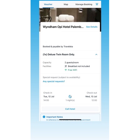 VOUCHER WYNDHAM OPI HOTEL PALEMBANG