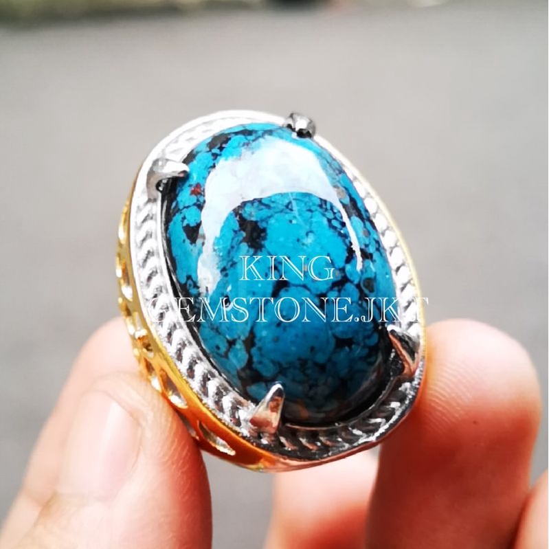 Batu Akik Pirus Biru Super Jumbo Super mewah HQ Termurah