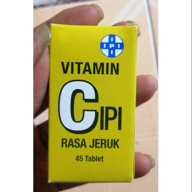 VITAMIN C IPI RASA JERUK ISI 45 TABLET