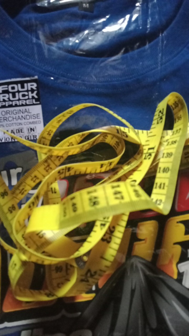 1pcs Pengukur Baju / Kain 1,5 Meter Ada Besinya Diujung