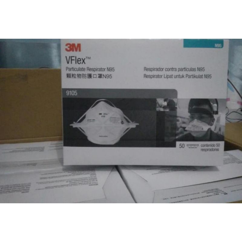Masker 3M N95 Vflex Original