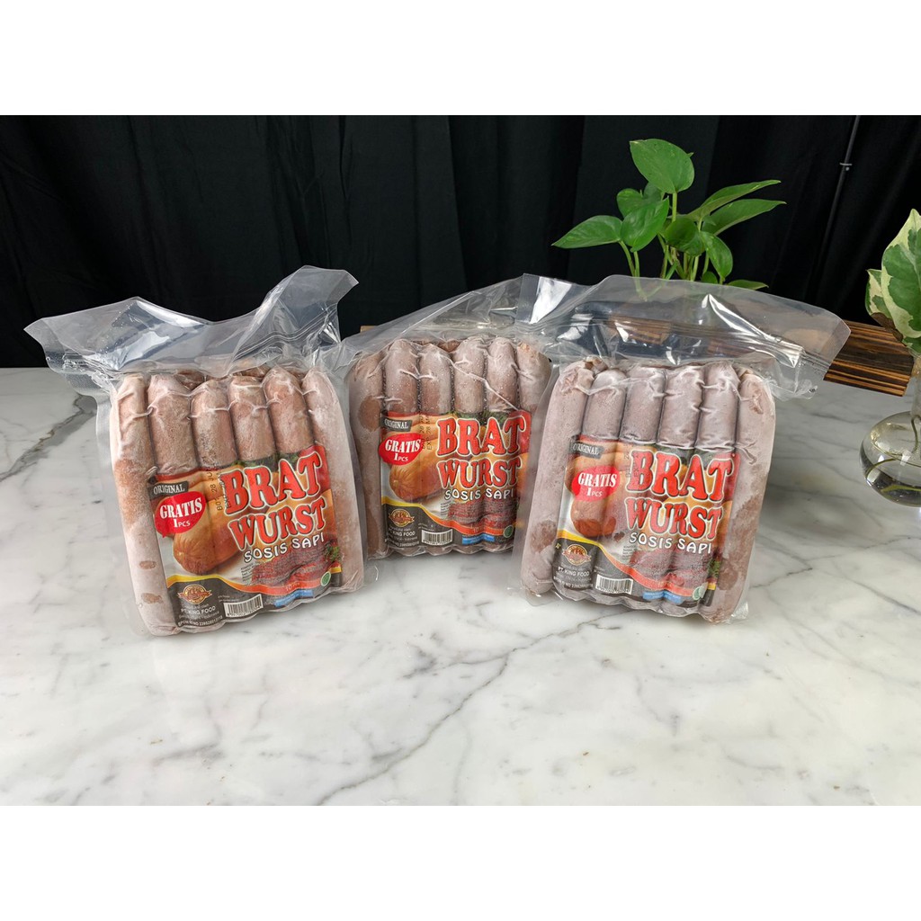 

Bratwurst Sosis Sapi Original (per Dus)