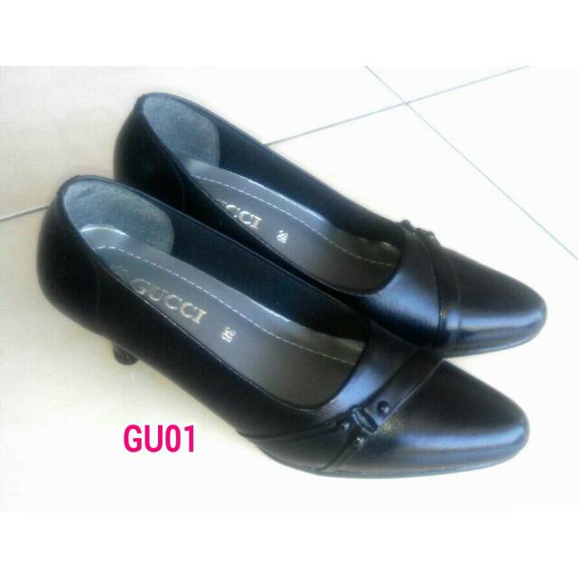 Sepatu pantofel kulit asli sepatu resmi kulit original wanita
