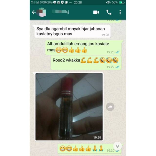 

Minyak Oles HHA-JJA-RRR MSR