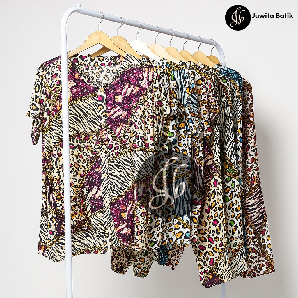 Juwita Batik - Setelan Wanita Macan - Setelan Baju Tidur Wanita Santai