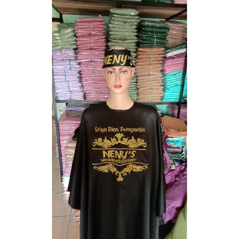 APRON MAKEUP / CAPE  MUA/ TUDUNG MAKEUP / ACCESORIS PENGANTIN