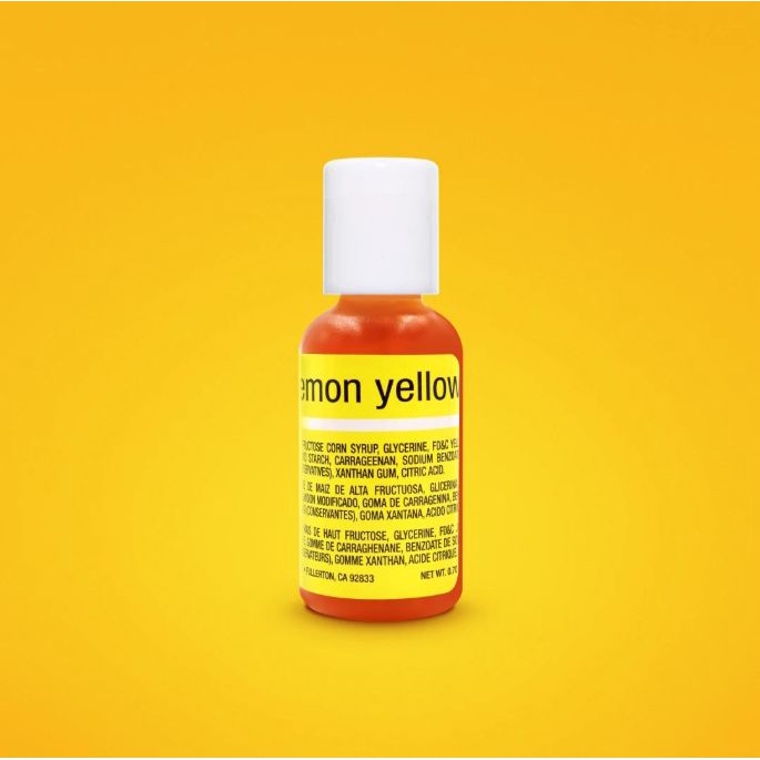 

Lemon Yellow Chefmaster Liqua-Gel Food Coloring 20 ml