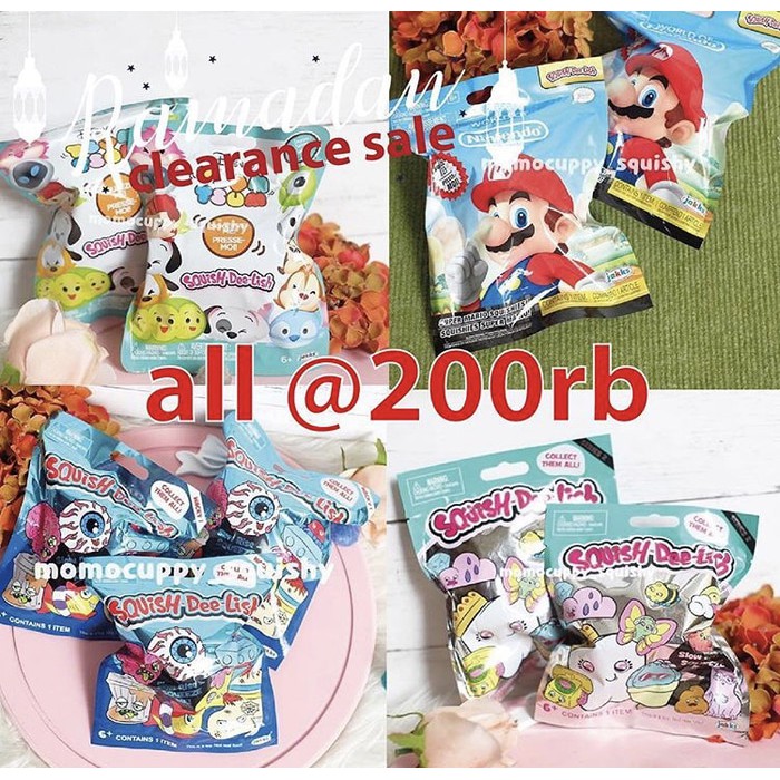 ⭐️RAMADAN CLEARANCE SALE⭐️ • All squishy dee lish squishy