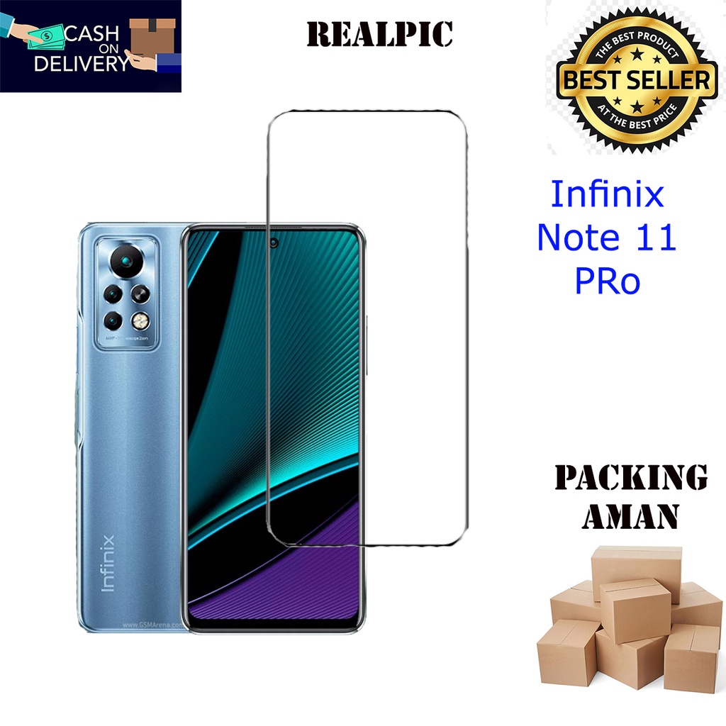 Tempered Glass Infinix Note 11 PRO Screen Protector Anti Gores