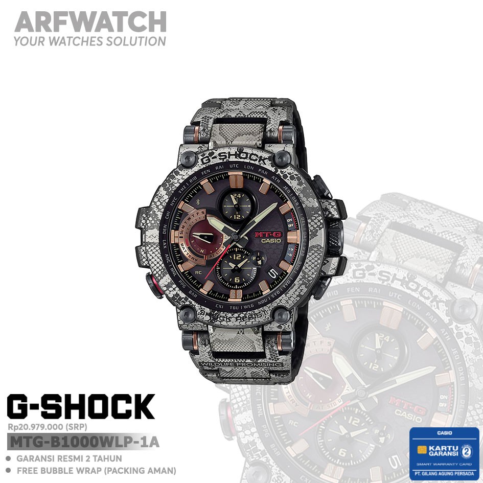 Casio G-Shock MTG-B1000WLP-1A / MTG-B1000WLP-1ADR Original